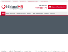 Tablet Screenshot of midlandmri.co.nz